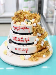 Bánh sinh nhật 3 tầng cho bé trai