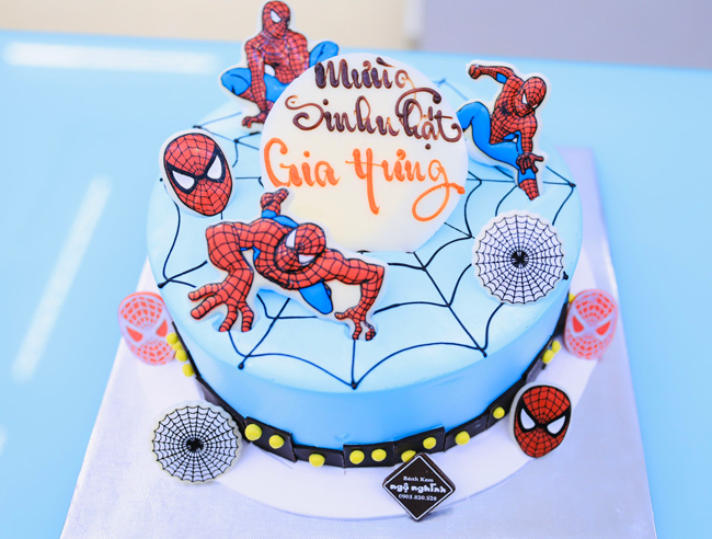Bánh sinh nhật Spider man