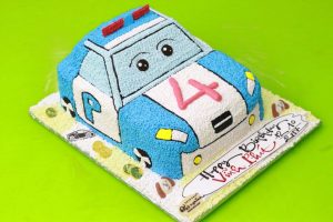 Bánh sinh nhật oto cảnh sát