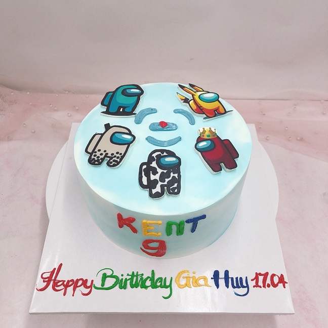 Bánh sinh nhật Among Us