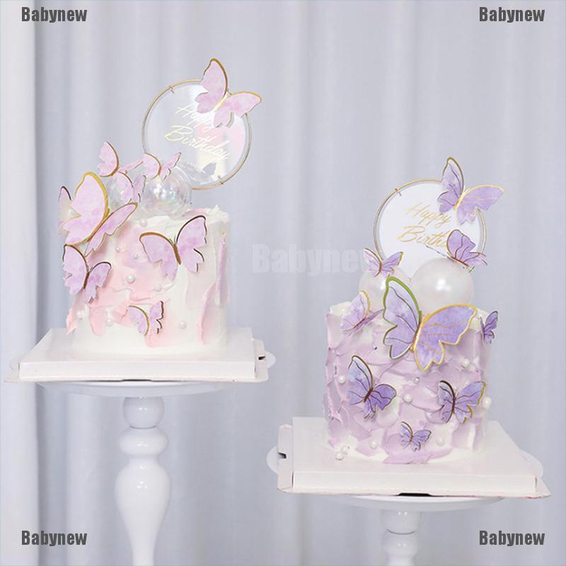 BÁNH kem hình con bướm đẹp