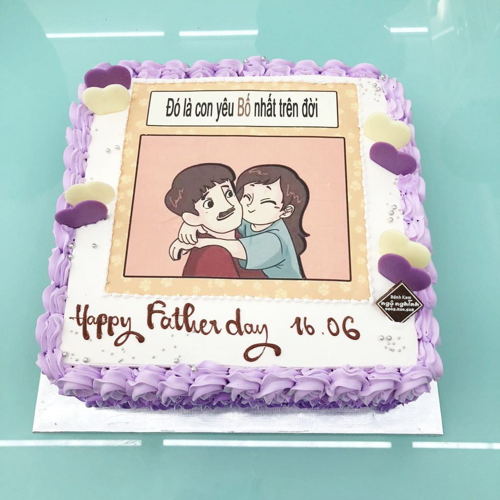 Bánh sinh nhật cho bố