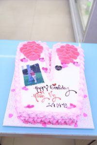 Bánh sinh nhật hình chữ cái