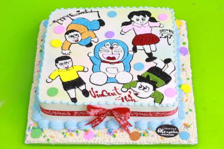 Bánh sinh nhật hình bé Xuka