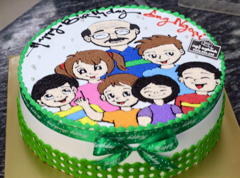 Bánh sinh nhật ông ngoại