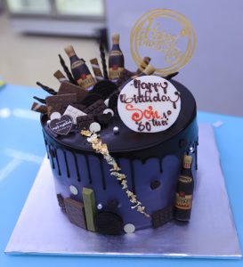 Bánh sinh nhật socola sang chảnh