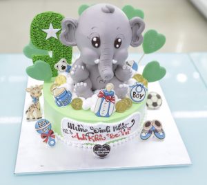 Bánh sinh nhật hình con voi