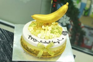 BÁNH KEM HÌNH TRÁI CHUỐI