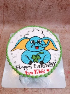 Bánh kem hình con voi