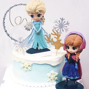 bánh sinh nhật elsa Anna
