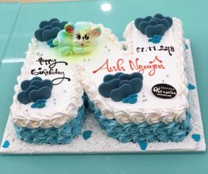 Bánh sinh nhật chữ N