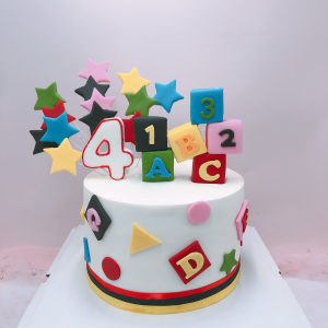 Bánh sinh nhật abc