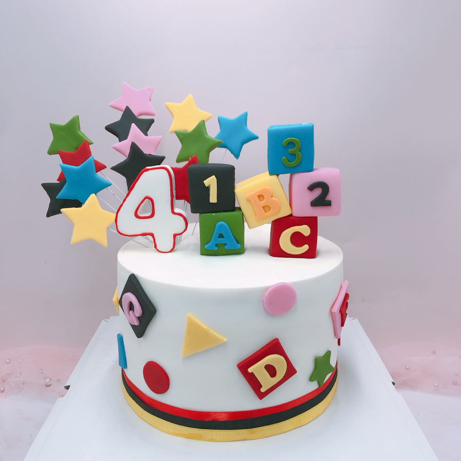 Bánh sinh nhật abc