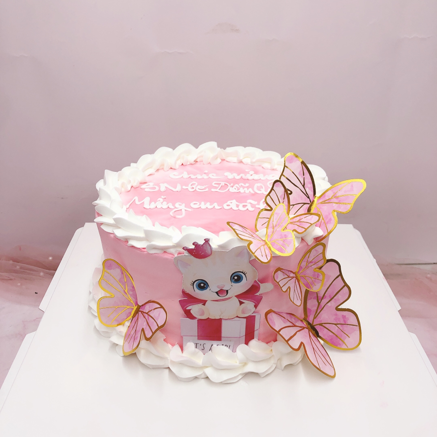 BÁNH SINH NHẬT HÌNH CON BƯỚM