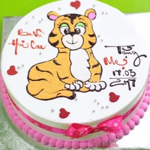 Bánh kem hình con báo