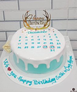 Bánh sinh nhật màu covid