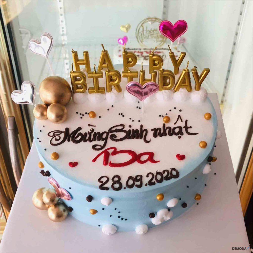 Bánh sinh nhật dành cho nam