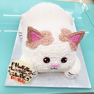 Bánh sinh nhật hình con mèo đẹp