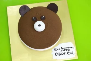 Bánh sinh nhật con gấu nâu