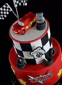 Bánh sinh nhật ô tô đây