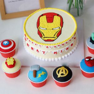 Bánh sinh nhật iron man