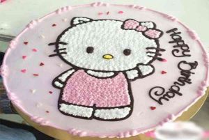 Bánh sinh nhật hình con mèo Kitty