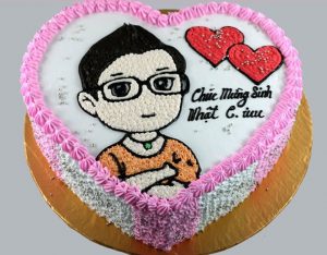 Bánh sinh nhật ông xã đây