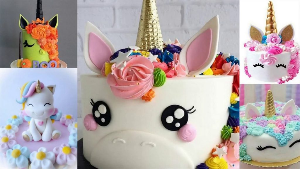 Bánh kem hình con ngựa Tony có sừng