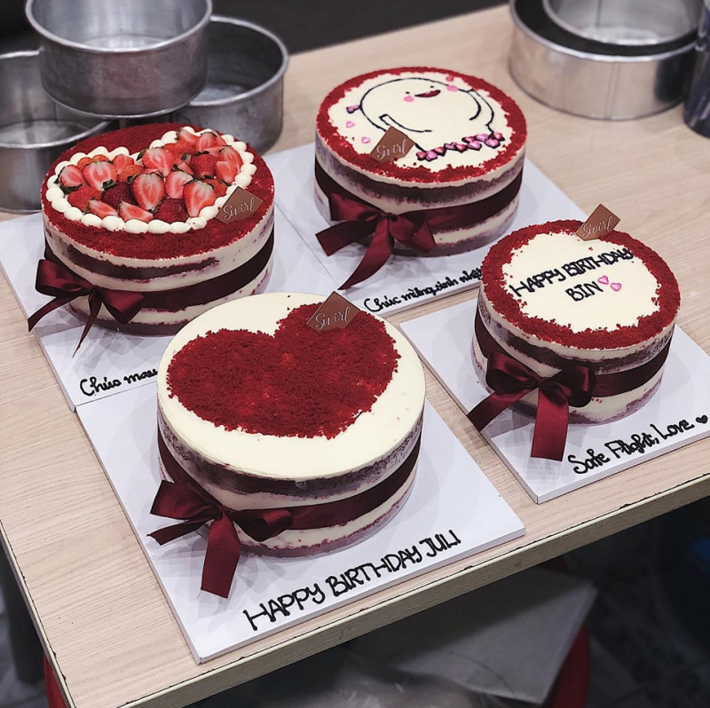 Red Velvet - Mẫu 34 - FRIENDSHIP CAKES & GIFT