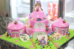 Bánh kem hình lâu đài