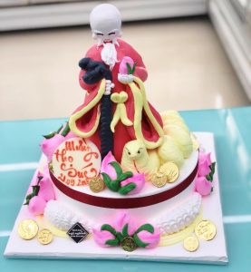 Bánh kem hình ông thọ