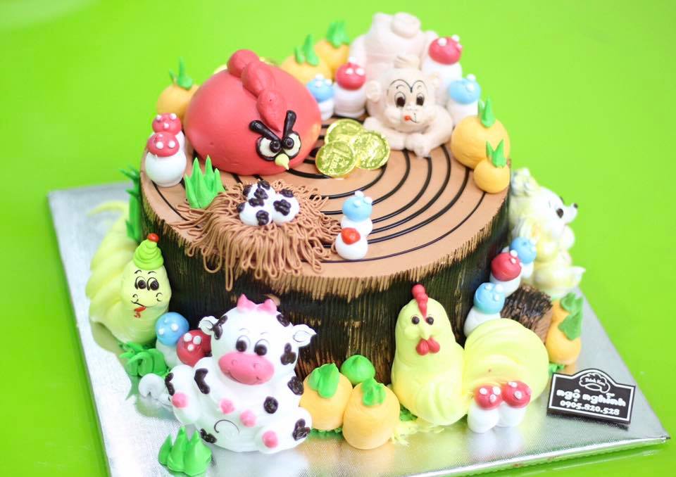 Bánh kem hình thú