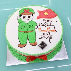 Bánh kem hình công an