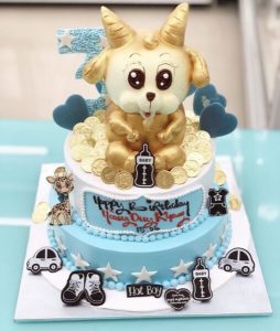 Bánh kem hình trâu