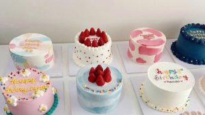 Bánh kem bánh sinh nhật mini