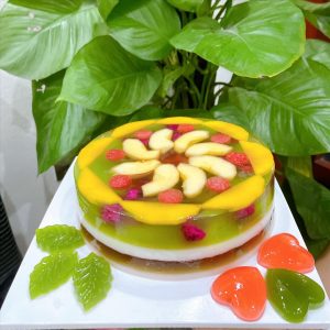 Làm bánh kem bánh sinh nhật rau câu