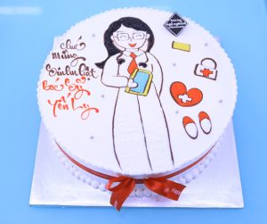 Bánh kem hình bác sĩ