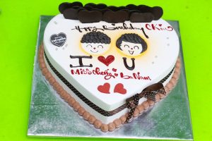 Bánh kem sinh nhật 2 người