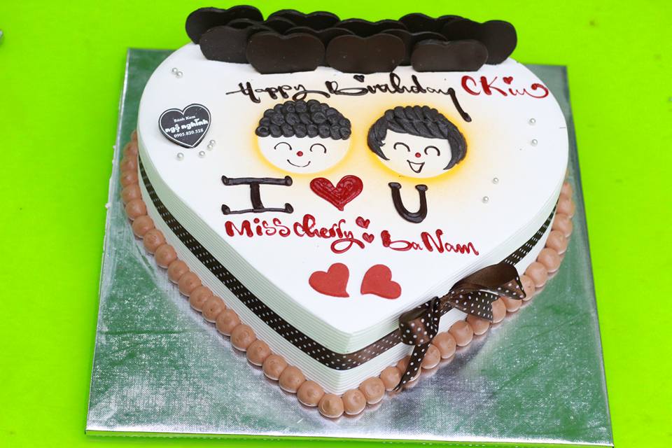 Bánh kem sinh nhật 2 người