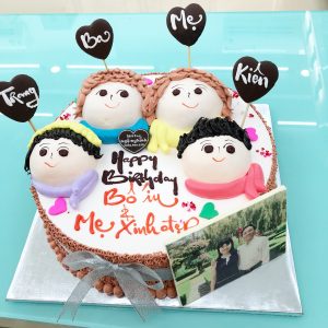 Bánh kem hình mặt người