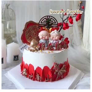 Bánh kem hình ông bà già