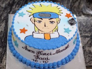 Bánh kem hình Naruto