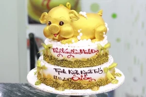 Bánh kem hình con heo nè