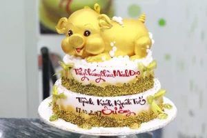 Bánh kem sinh nhật con heo