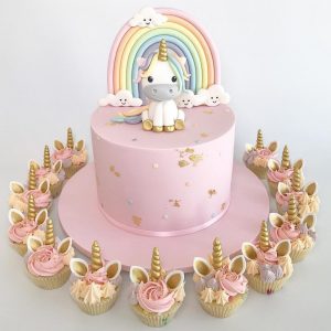 Bánh kem hình unicorn đây
