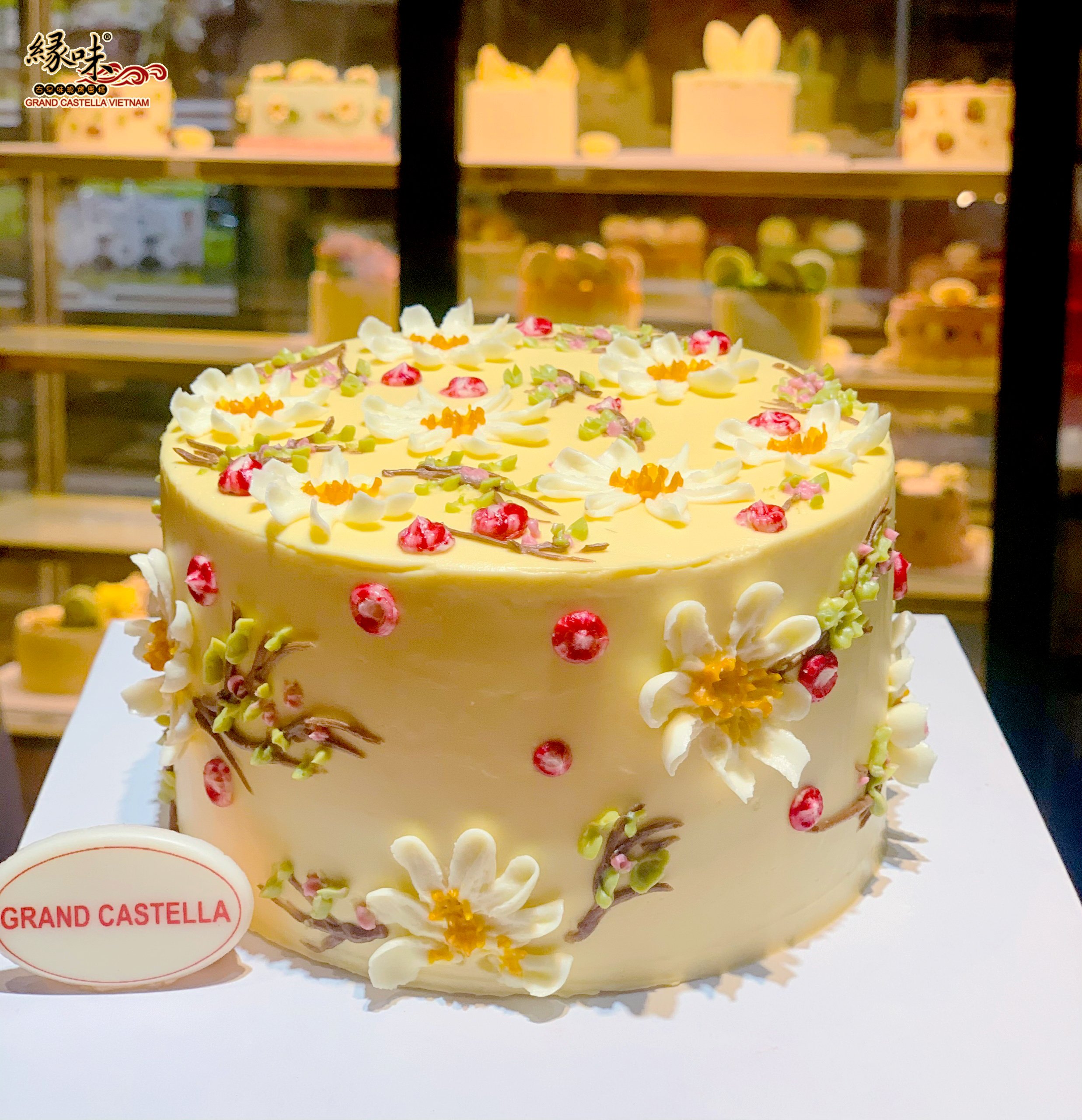 Bánh kem sinh nhật Lê Trọng Tấn