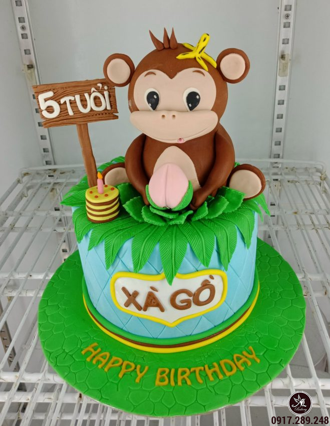 Bánh kem hình khỉ