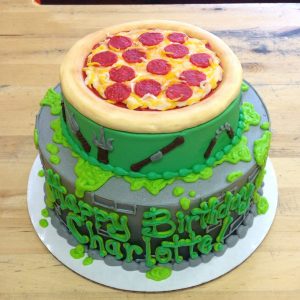 Bánh kem hình pizza