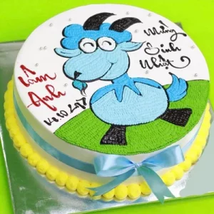 Bánh kem sinh nhật hình dê ngon