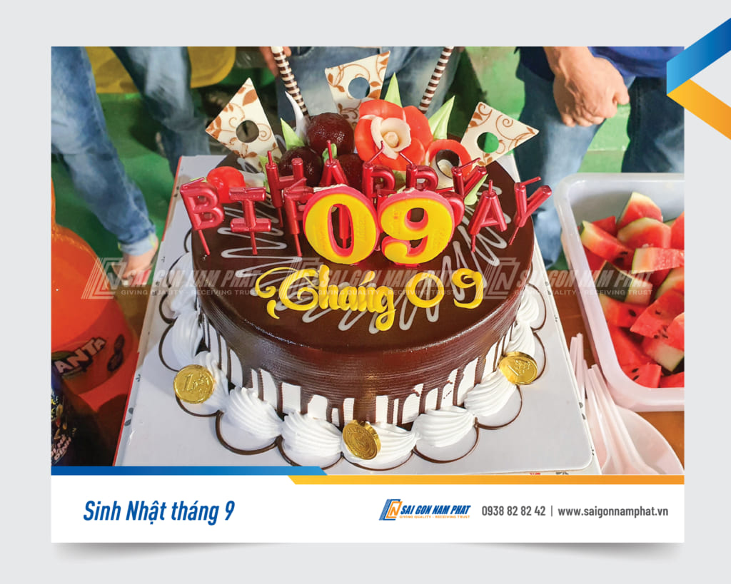 Bánh sinh nhật tháng 9